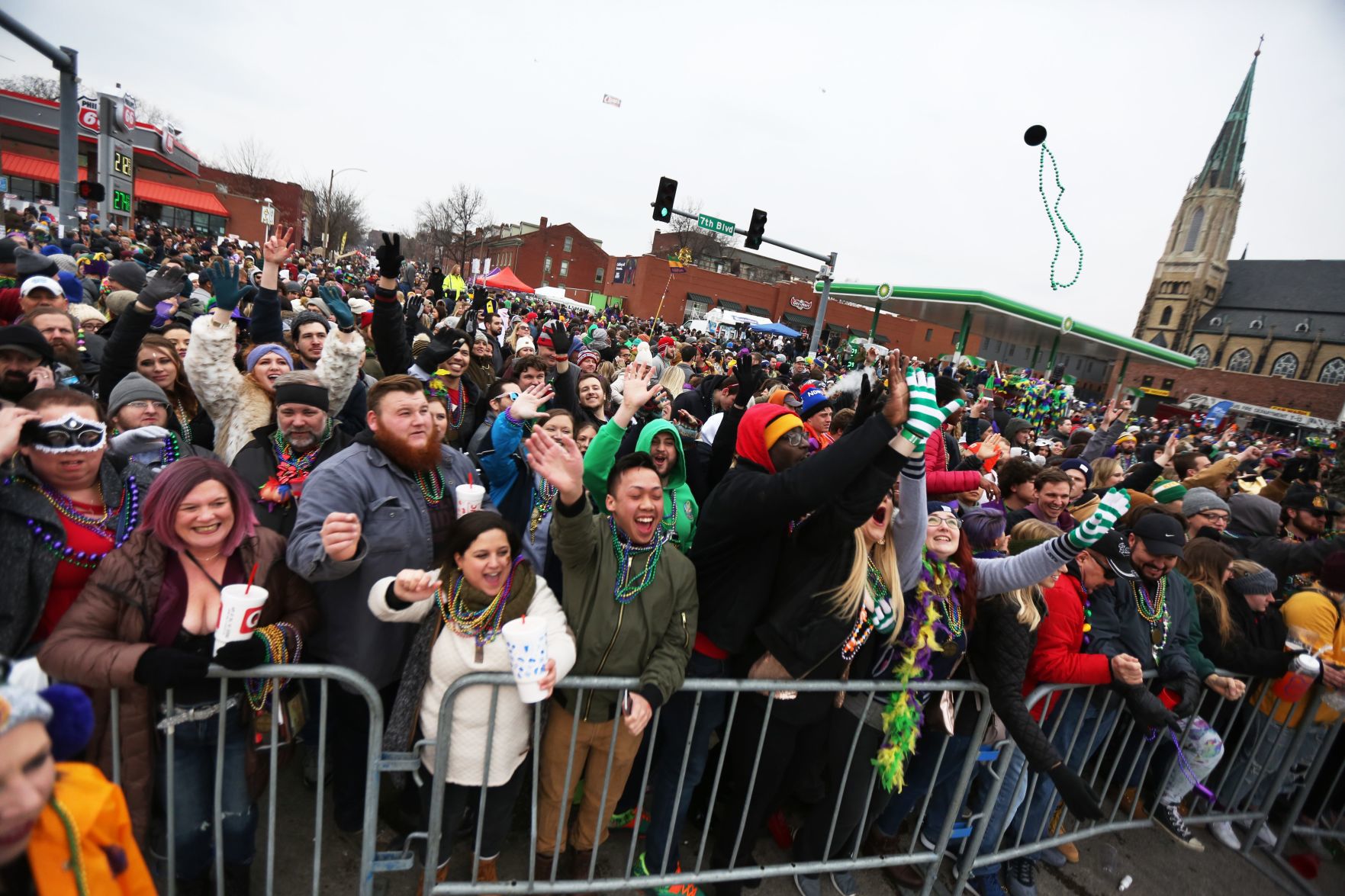 2019 Soulard Mardi Gras parade